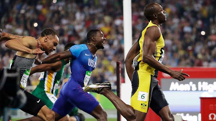 Usain Bolt says Justin Gatlin 'getting old' after 200 meters race
