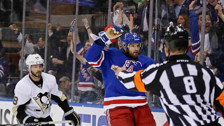 Cullen's third-period goal leads Penguins over Rangers Cullen's third-period goal leads Penguins over Rangers
