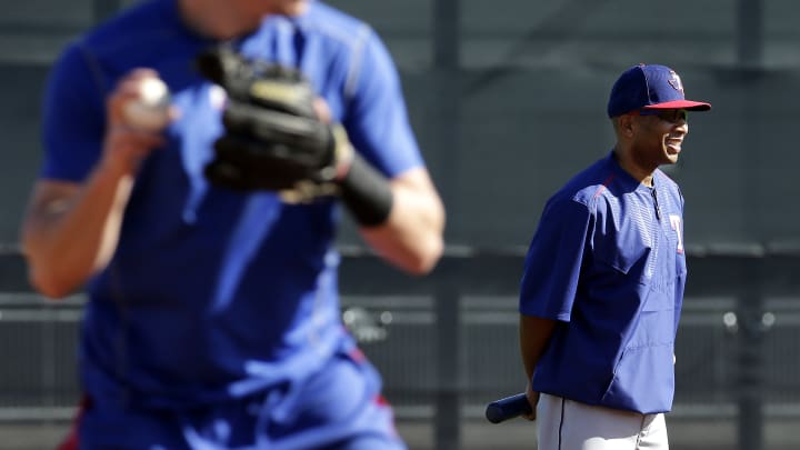 Rangers' Beasley calls camp 'good therapy' for cancer