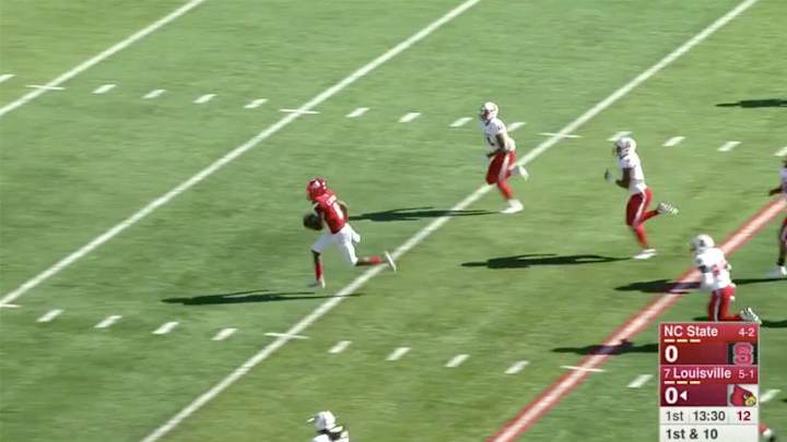 Watch: Lamar Jackson leads Louisville to 54–13 win over NC State Watch: Lamar Jackson leads Louisville to 54–13 win over NC State