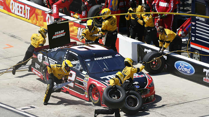 Brad Keselowski wins crazy crash-fest at Talladega
