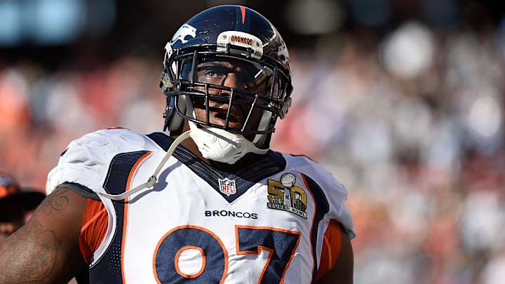 Watch: Von Miller strips Cam Newton, Broncos recover for TD