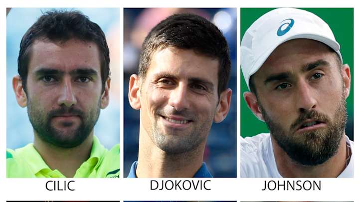 Capsules on top men's players at the 2016 US Open