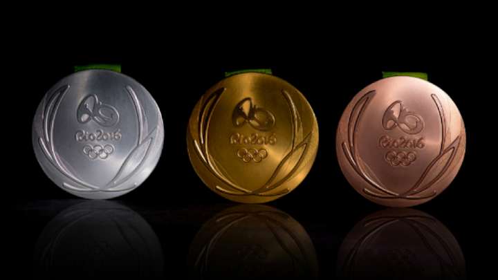 Photos: 2016 Rio Olympic medals unveiled Photos: 2016 Rio Olympic medals unveiled