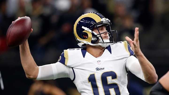 Rams rookie QB Goff solid in first career road start