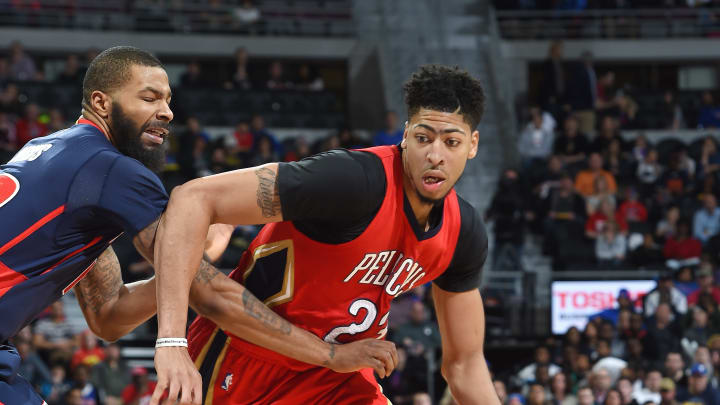 Davis scores record 59 points, Pelicans top Pistons 111-106