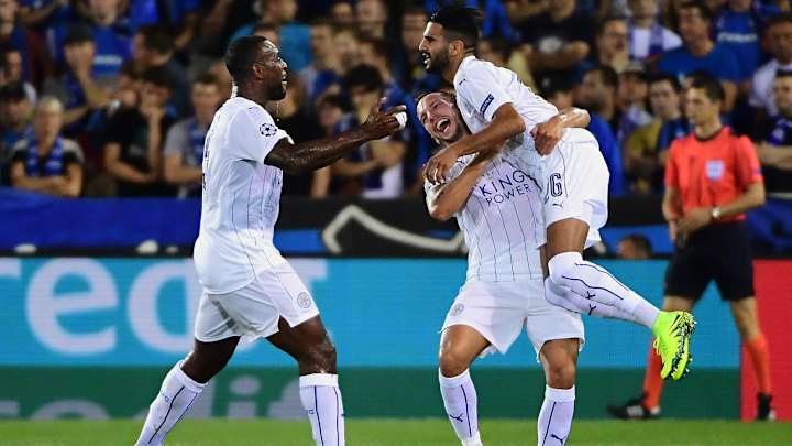 Watch: Riyad Mahrez's gorgeous Champions League free kick for Leicester City Watch: Riyad Mahrez's gorgeous Champions League free kick for Leicester City