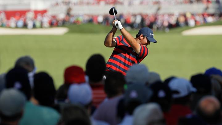 Pumped-up Patrick Reed is 'Captain America' for U.S team