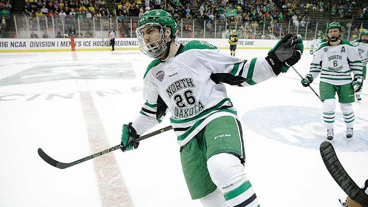 NCAA men’s hockey roundup: North Dakota, BC book trips to Frozen Four NCAA men’s hockey roundup: North Dakota, BC book trips to Frozen Four