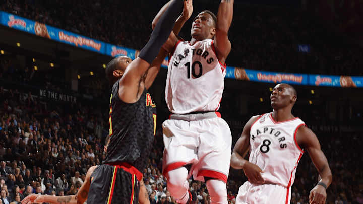 DeMar DeRozan has 30 points and Raptors top Hawks 104-96