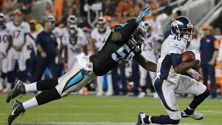 LB Davis driven to earn Super Bowl ring for Panthers owner LB Davis driven to earn Super Bowl ring for Panthers owner