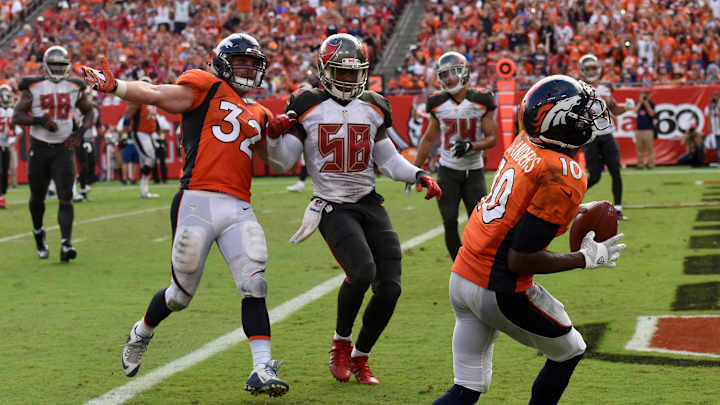 Broncos encouraged by Lynch's first appearance at QB Broncos encouraged by Lynch's first appearance at QB