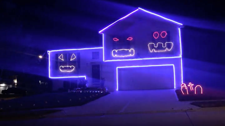 WATCH: Cubs fans support team with epic 'Go Cubs Go' Halloween light show WATCH: Cubs fans support team with epic 'Go Cubs Go' Halloween light show