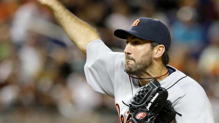 Kinsler's 4 RBIs help Tigers beat Marlins 8-7 in 11 innings