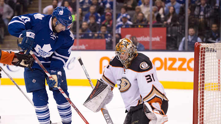 Ducks clinch playoff spot in OT loss to Leafs