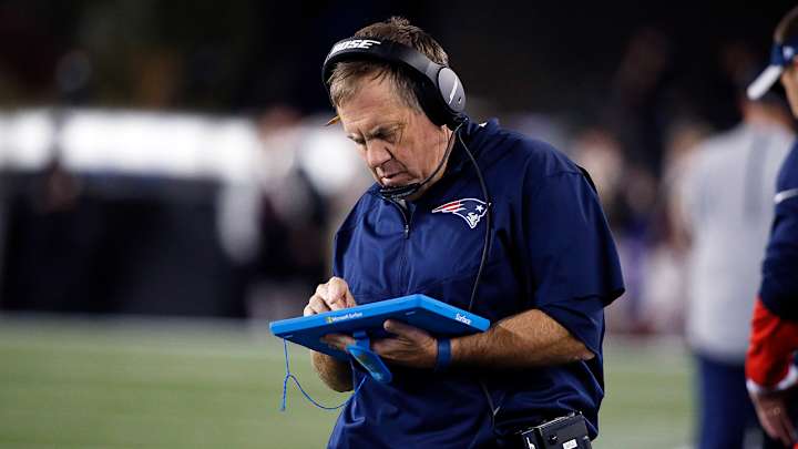 Bill Belichick goes on five-minute rant about NFL’s sideline tablets