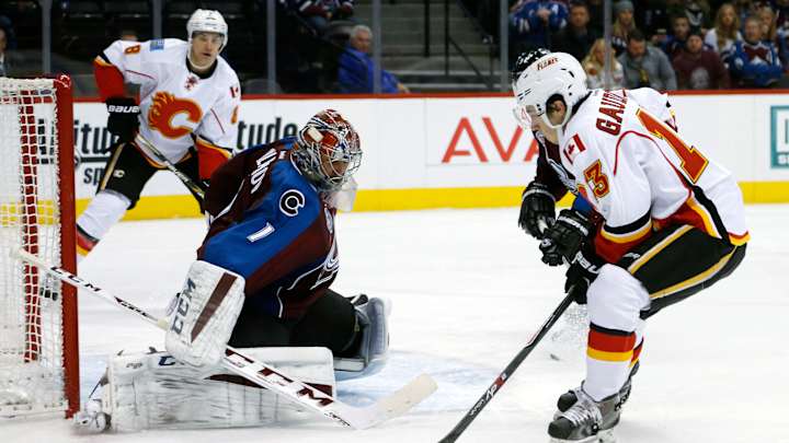 Flames score 3 in 2nd period, beat Avalanche 4-0 Flames score 3 in 2nd period, beat Avalanche 4-0