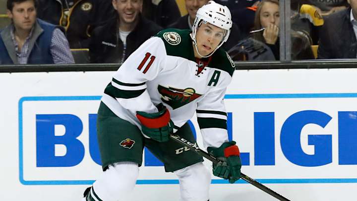 Wild forward Zach Parise scratched with illness