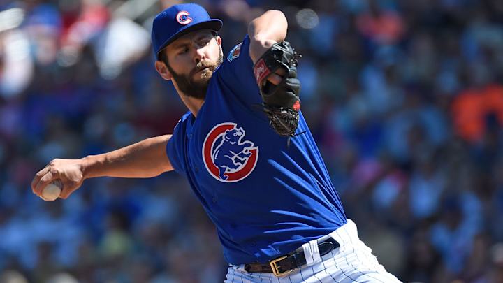Cubs SP Jake Arrieta's blister casts doubt for Opening Day start