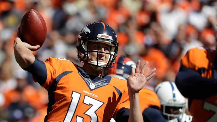 Different QBs in place as Broncos face familiar Bengals