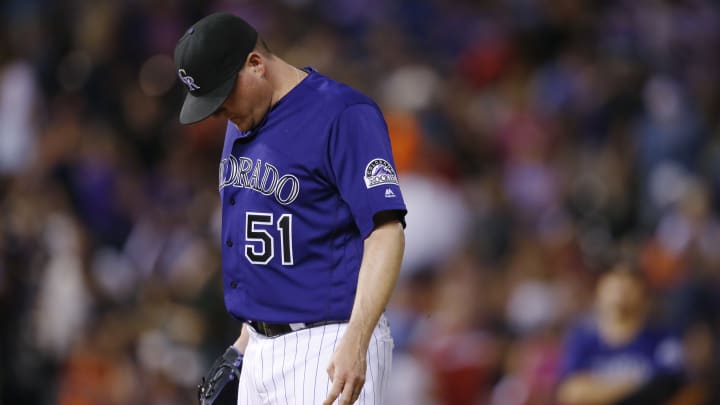 Rockies place McGee on disabled list with sore left knee