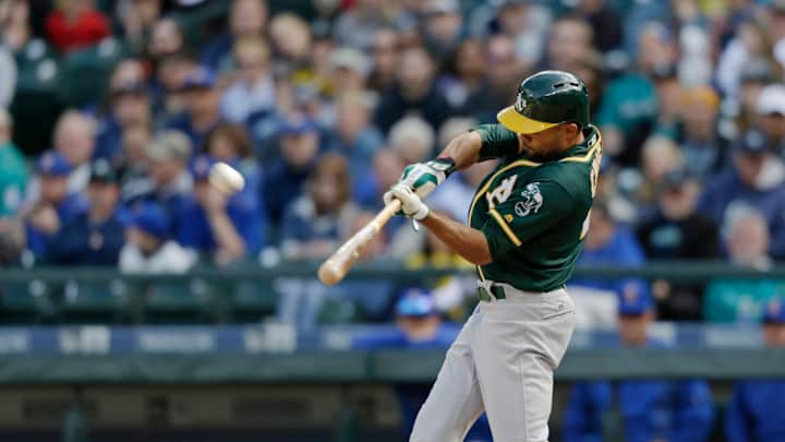 Crisp homers, A's overcome Hernandez's gem to sweep Mariners