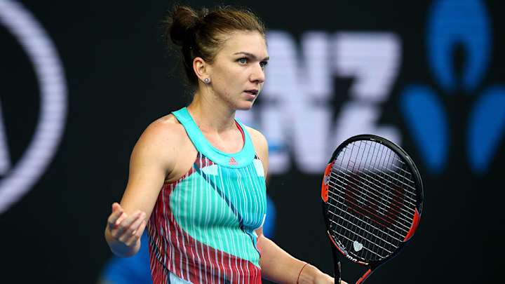 No. 2 Simona Halep upset by qualifier Shuai Zhang at Australian Open