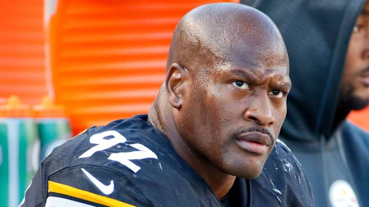 Steelers' LB Harrison speaks about PED probe