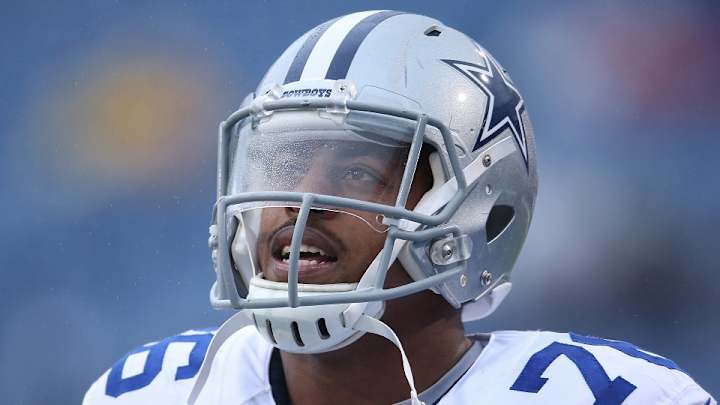 DE Greg Hardy works out for Jaguars