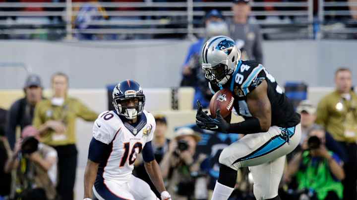 Ealy does it all on defense in Panthers Super Bowl defeat