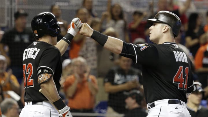 Bour and Stanton each drive in 3, Marlins top Cubs 9-6