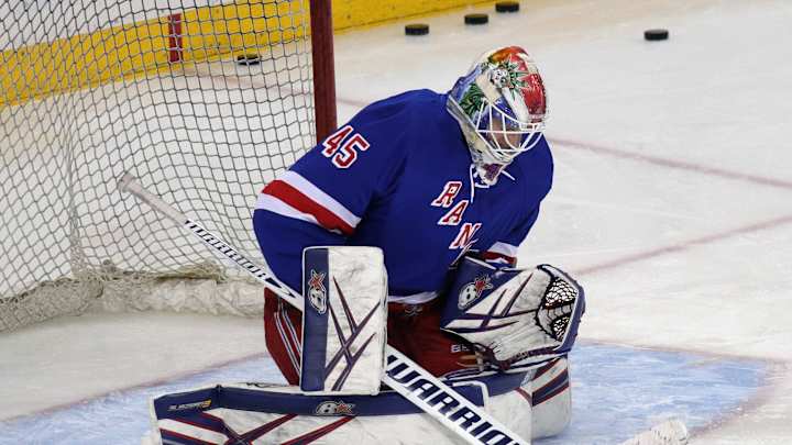 Rangers recall goalie Magnus Hellberg from Hartford