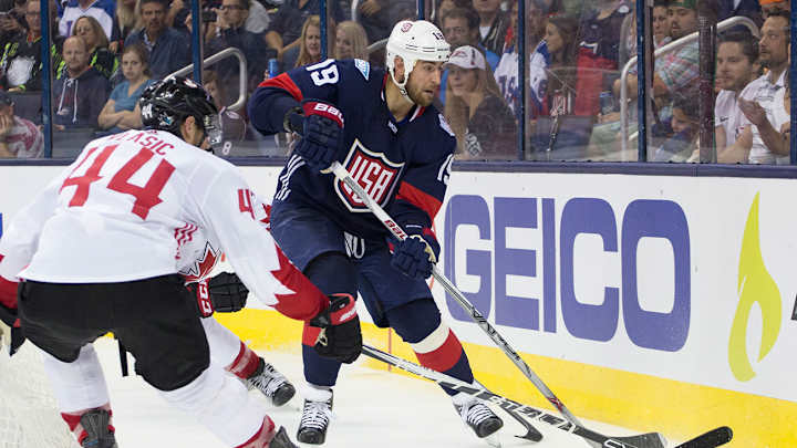 Johnson, Dubinsky scratched for USA in must-win vs. Canada