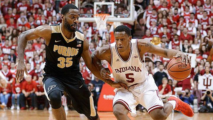 Indiana defends home court against in-state rival Purdue