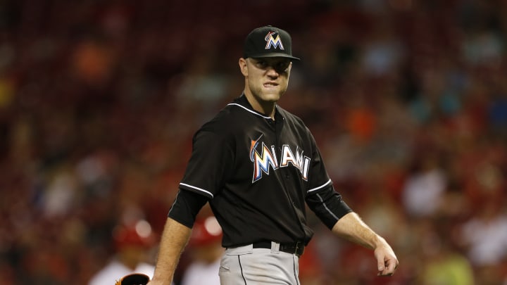 Barnhart slam sparks Reds to 6-3 win over Marlins