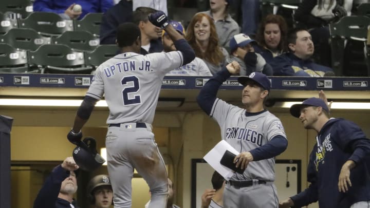 Norris, Upton Jr. homer in 12th, Padres beat Brewers 8-7