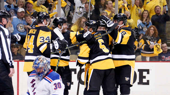 Penguins close out Rangers 5 games with 6-3 rout