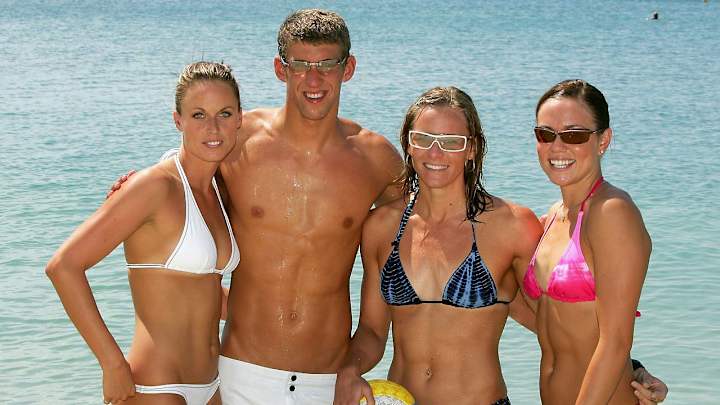 Athletes at the Beach