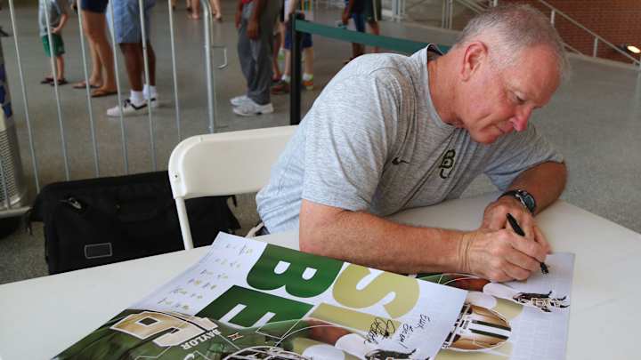 No. 23 Baylor in 'more light-hearted' mode in week of opener