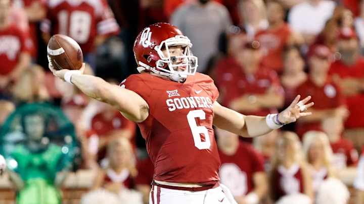 Oklahoma QB Mayfield on pace to post record numbers