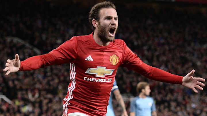 Watch: Juan Mata scores Manchester United's League Cup winner over rival City