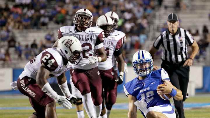 Stockstill, Middle Tennessee beat Alabama A&M 55-0