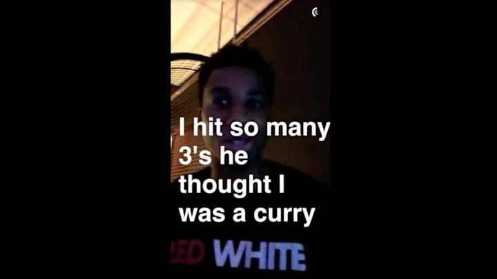 Hassan Whiteside celebrates playoff win by dominating in Pop-a-Shot Hassan Whiteside celebrates playoff win by dominating in Pop-a-Shot