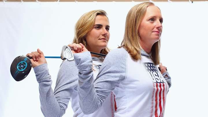 Lexi Thompson and Stacy Lewis