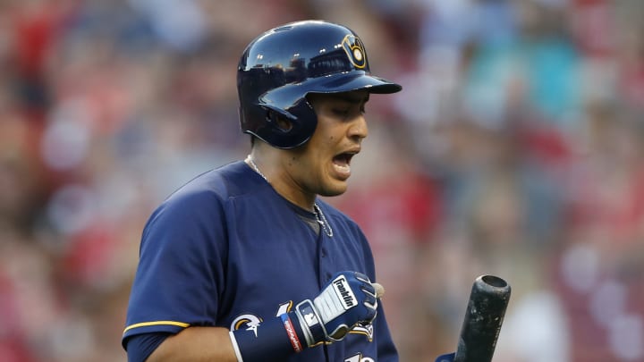 Lucroy's 2-run HR starts big inning as Brewers beat Reds 9-1