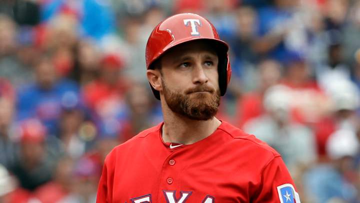 Rangers exercise '17 option on C Lucroy, will offer Desmond