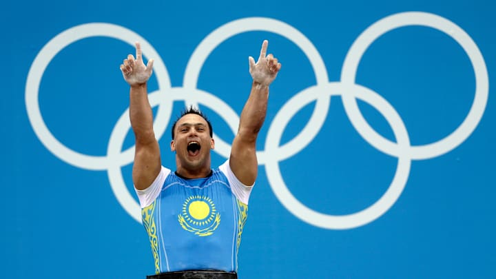 Kazakh weightlifter Ilyin stripped of 2 Olympic gold medals Kazakh weightlifter Ilyin stripped of 2 Olympic gold medals
