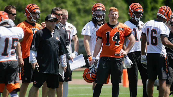 Dalton to Green: Like old times at Bengals offseason workout
