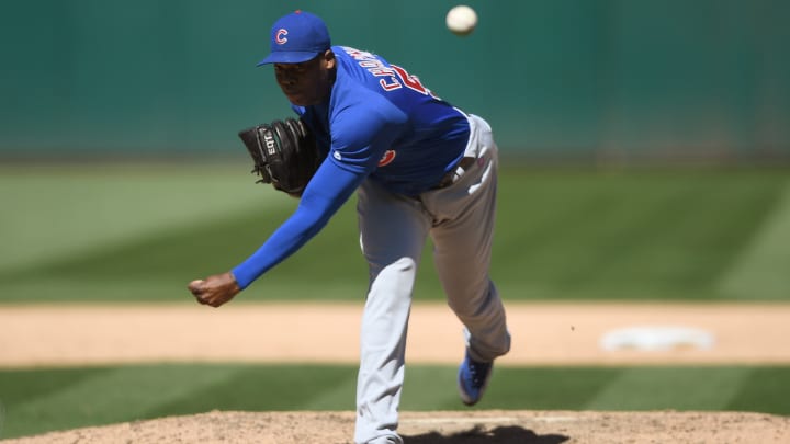Cubs apologize for playing 'Smack My B---- Up' after Aroldis Chapman outing