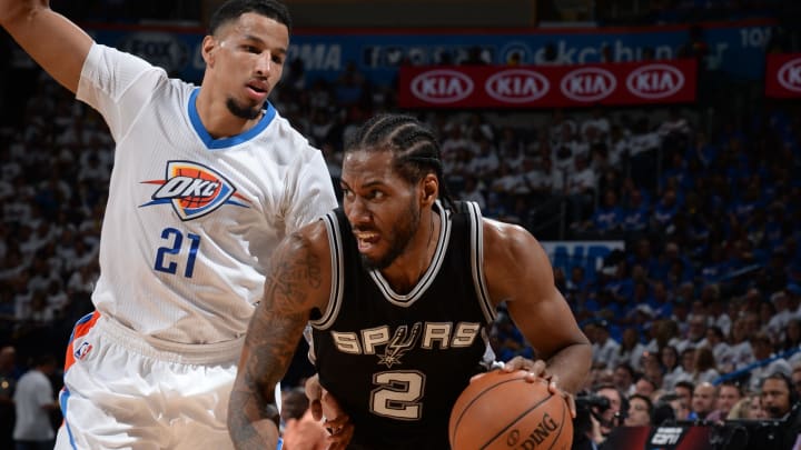 Leonard's 31 help Spurs beat Thunder 100-96, take 2-1 lead